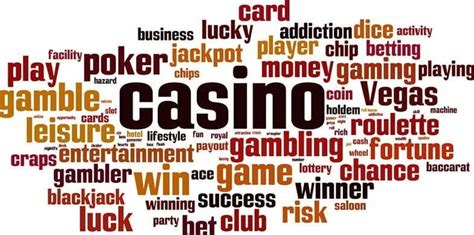 casino terms and phrases